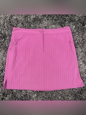 🌸IZOD PURPLE PINSTRIPE GOLF SKIRT SIZE 12🌸